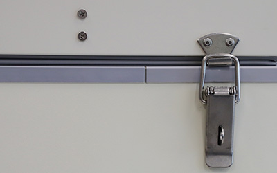 -86 درجة مئوية أفقي الفريزر درجة حرارة منخفضة جدا التفاصيل - تصميم قفل باب أمان لمنع فتح الباب غير الطبيعي.