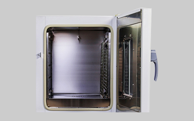 صندوق تعقيم الهواء الساخن من سلسلة LGX التفاصيل - باب أمان معزول
